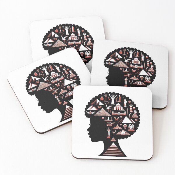Item preview, Black Women Cultural Beauty - Stylish Hair That Makes History Tee Black History T-Shirt designed and sold by MAPDDesigns.