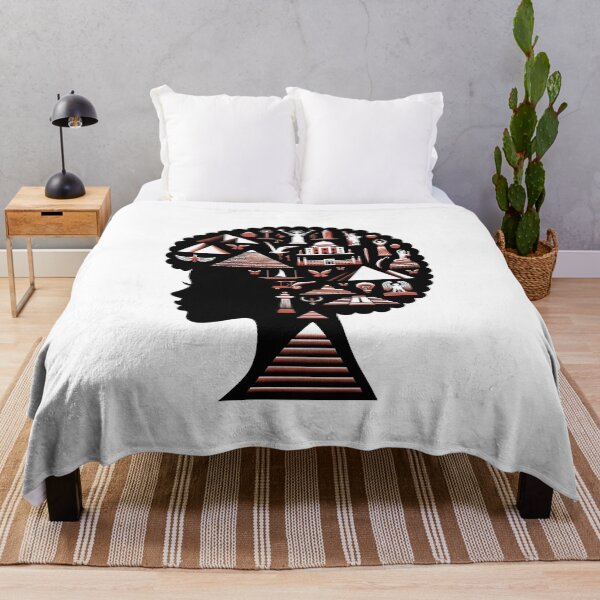 Item preview, Black Women Cultural Beauty - Stylish Hair That Makes History Tee Black History T-Shirt designed and sold by MAPDDesigns.