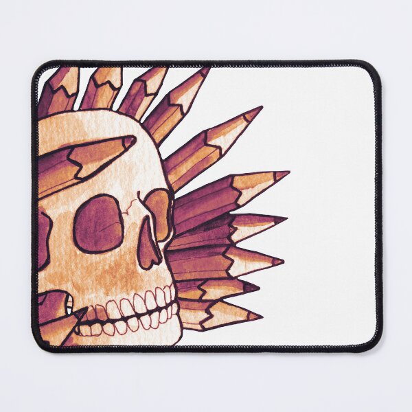 Item preview, Fire Pencils - Skull Painting designed and sold by Katie Atkin.