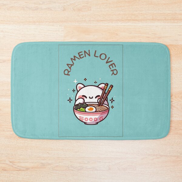 Item preview, Feline Cuteness: Aegyo Kitten Enjoying Ramen designed and sold by Chachipiluly.