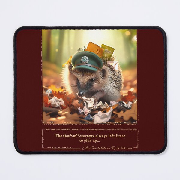 Item preview, (With text) 'The Out-of-towners always left litter to pick up...' designed and sold by ArtSea-Bubble.