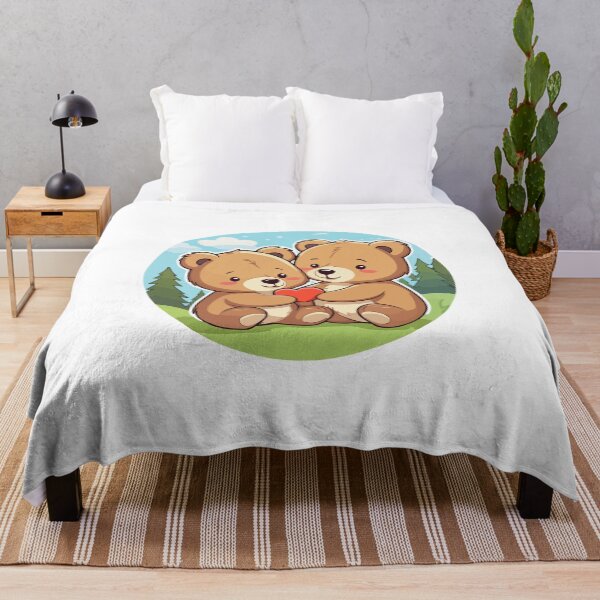 Aperçu de l'œuvre Amour d'ours éternel ! créée et vendue par StickerLab4.