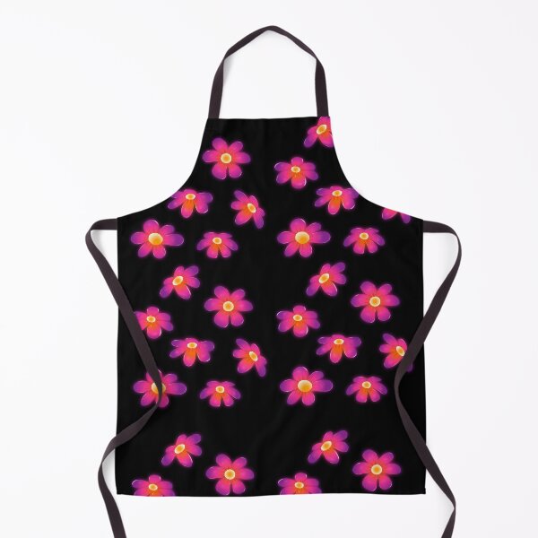 Item preview, Pink Neon Black Flowers designed and sold by PeacockThrone25.
