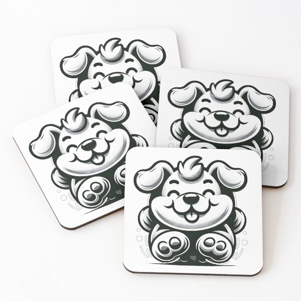 Item preview, smiling face - dog designed and sold by HOlaMax.