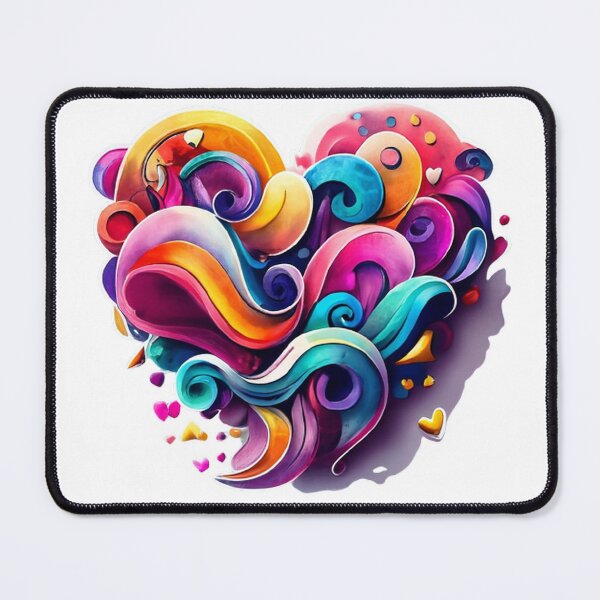 Item preview, Eternal Swirl: Heart Art in Motion designed and sold by SellingWSarah17.