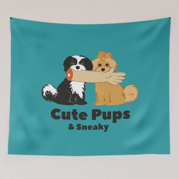 Item preview,  Cute Pups & Sneaky. Havanese Dog designed and sold by haniku.