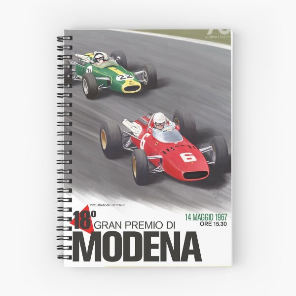 Item preview, Italian Grand Prix Modena Poster – Classic F1 Racing Art designed and sold by Road To Track.