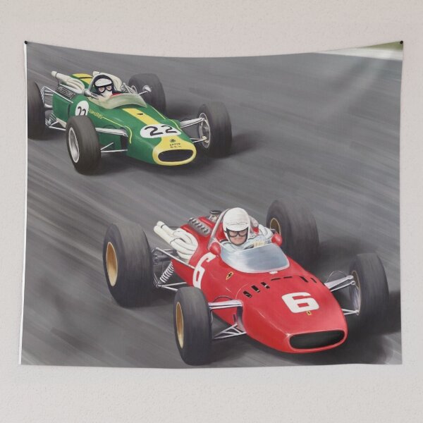 Item preview, Italian Grand Prix Modena Poster – Classic F1 Racing Art designed and sold by Road To Track.