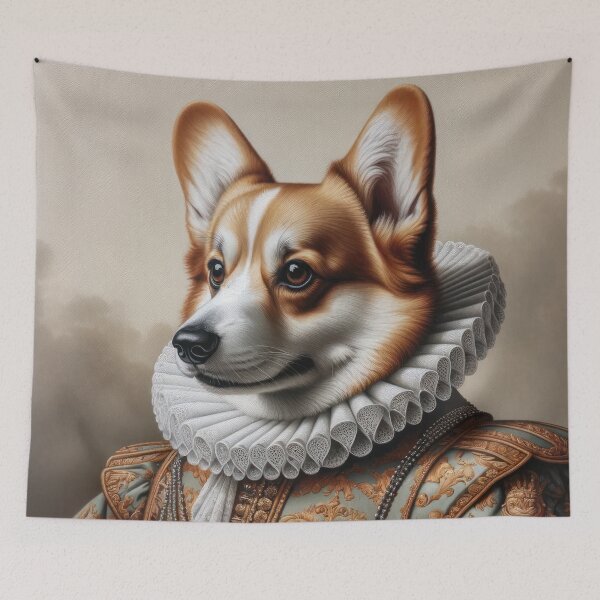Item preview, Corgi Royal Portrait designed and sold by shialove808.