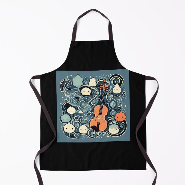 Item preview, Violin & Cute Critters designed and sold by FatCatStudios.