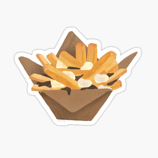 Poutine Sticker