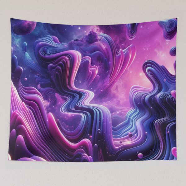 Item preview, Purple Waves And Pink Skys designed and sold by mymagicstoreus.