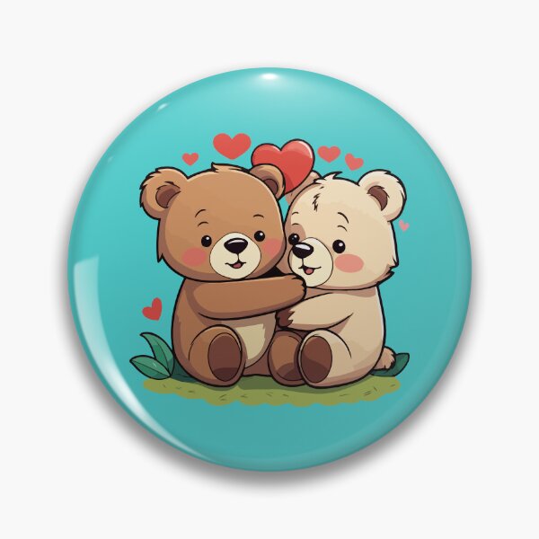 Item preview, Little bears hugging designed and sold by StickerLab4.
