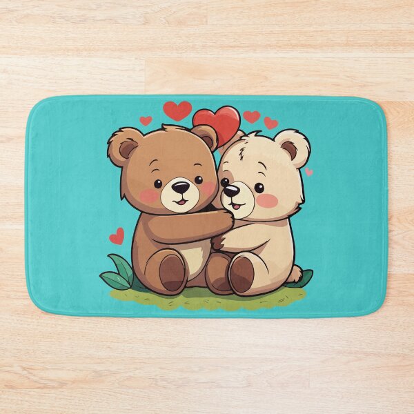 Item preview, Little bears hugging designed and sold by StickerLab4.