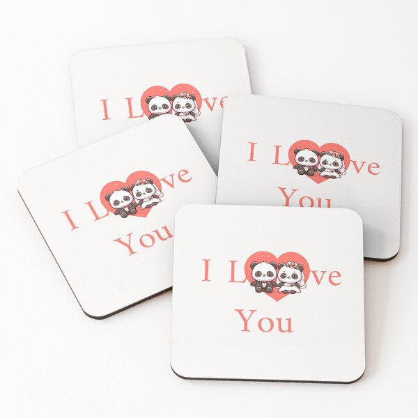 Item preview, Cute Panda Couple I Love You designed and sold by LemuellTrends.