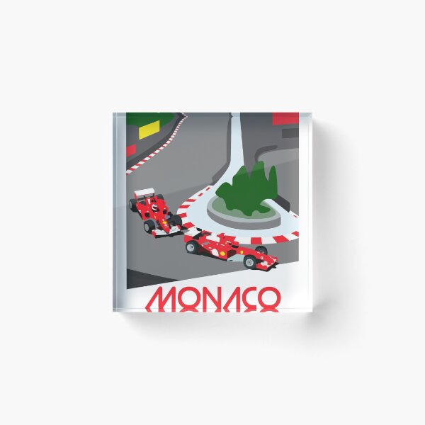Item preview, Monaco Grand Prix 2016 – Formula 1 Street Circuit Racing Poster designed and sold by Road To Track.
