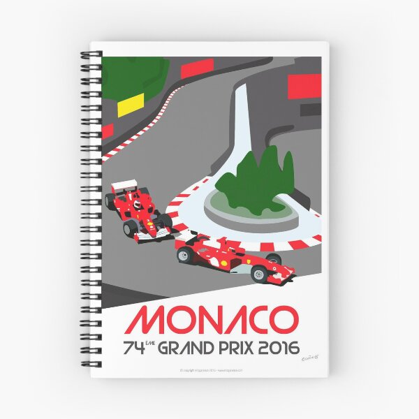 Item preview, Monaco Grand Prix 2016 – Formula 1 Street Circuit Racing Poster designed and sold by Road To Track.