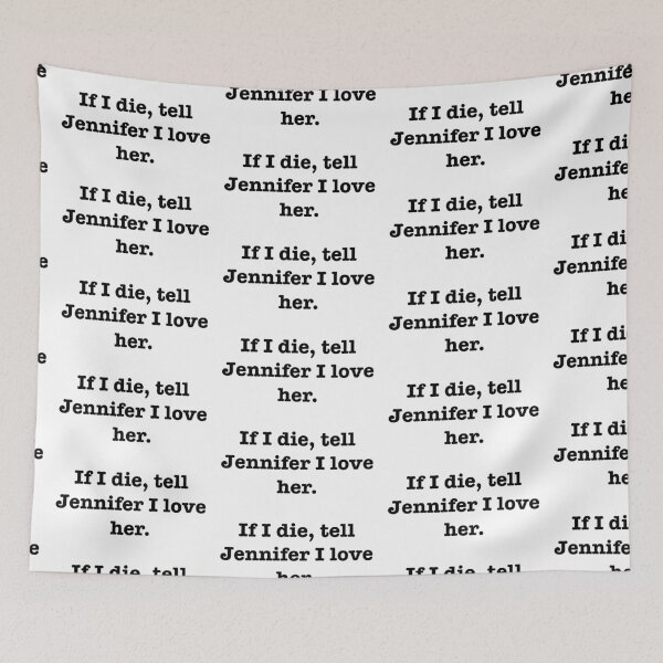 Item preview, Tell Jennifer I love her designed and sold by jodiedesigns36.