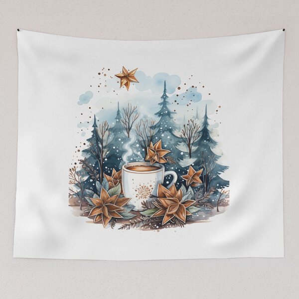 Item preview, Winter coffee designed and sold by PeaceeandLovee.