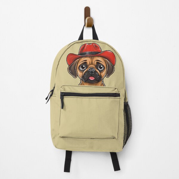Item preview, Red Hat Puggle Cowboy designed and sold by Ben Del Vacchio.