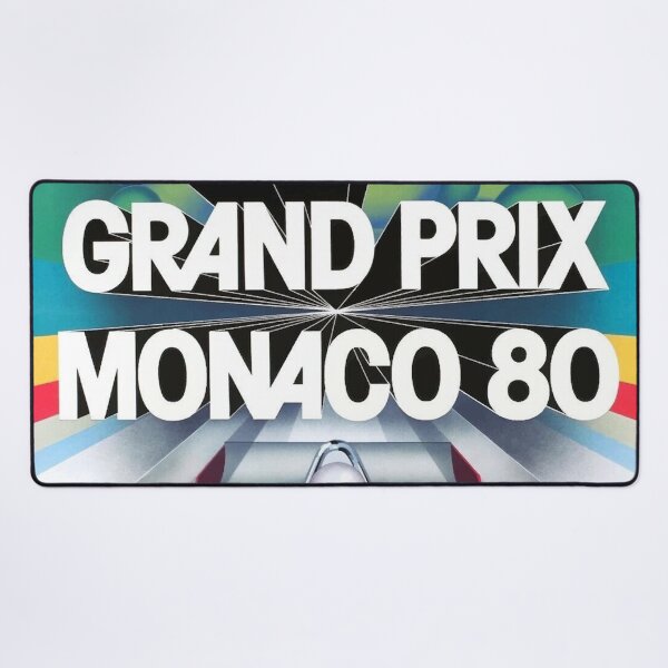 Item preview, Monaco Grand Prix 1980 - Vintage Formula 1 Racing Poster designed and sold by Road To Track.