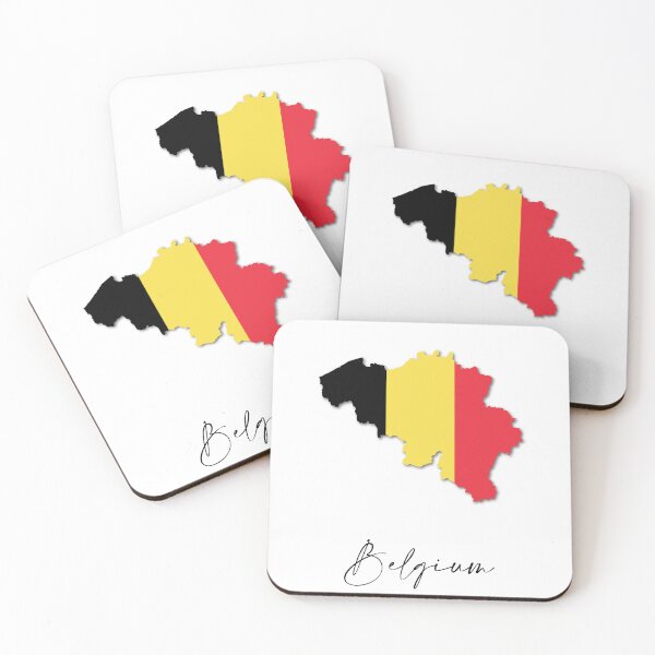 Item preview, Belgium Country Map and Flag Brussels designed and sold by dk-design85.