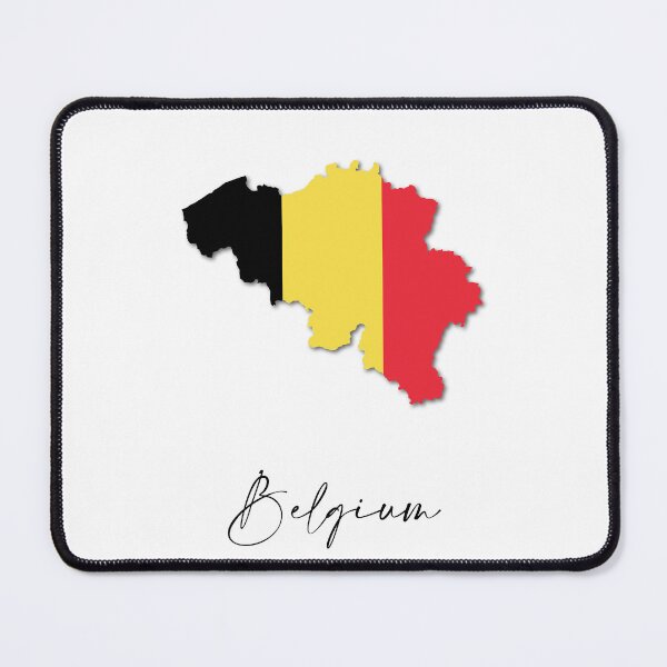 Item preview, Belgium Country Map and Flag Brussels designed and sold by dk-design85.