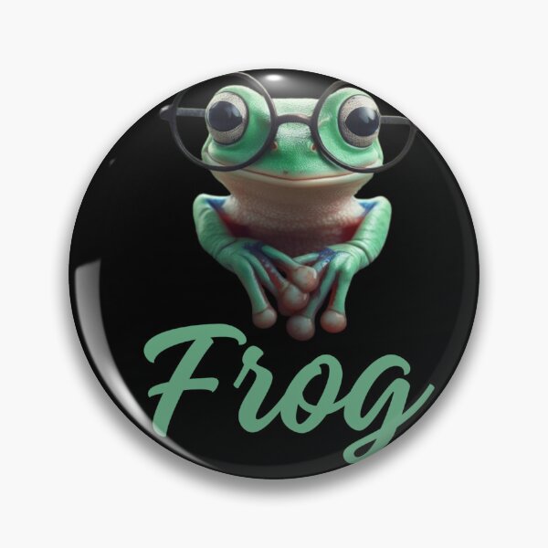 Artikelvorschau, Frosch mit Brille entworfen und verkauft von rominek77.