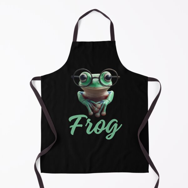 Item preview, Frog with glasses designed and sold by rominek77.