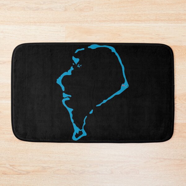Item preview, Flag Map of Tuvalu designed and sold by feether-store.