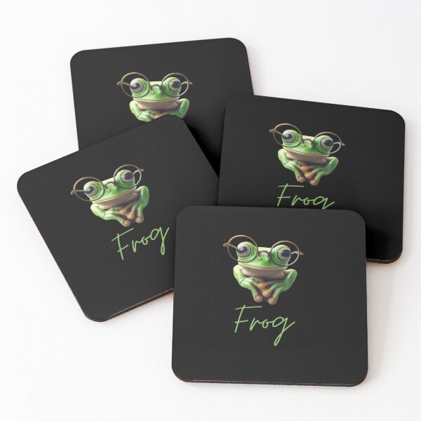 Item preview, Frog with glasses 2 designed and sold by rominek77.