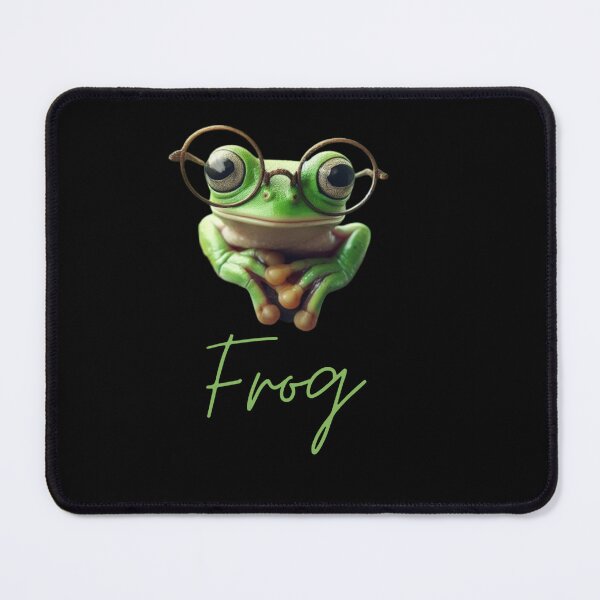 Item preview, Frog with glasses 2 designed and sold by rominek77.