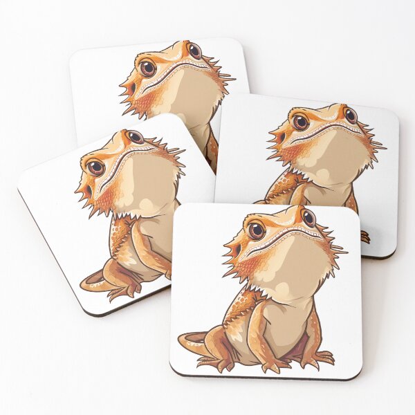 Item preview, A Cute Bearded Dragon designed and sold by DoodleDreamShop.