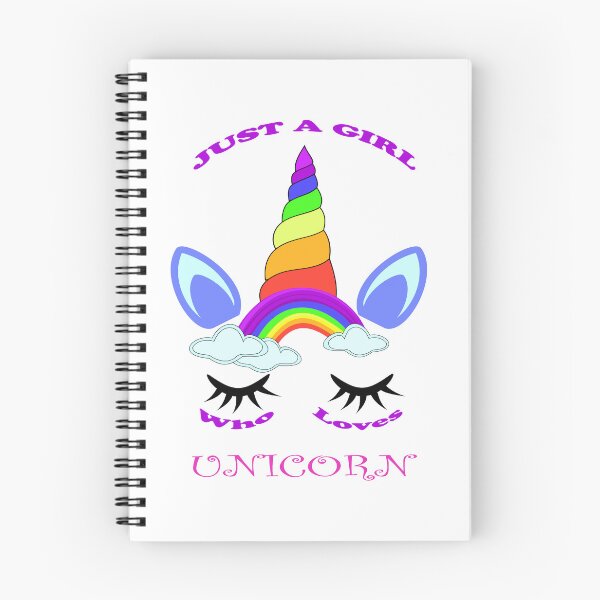 Item preview, Cute Unicorn Just A Girl Who Loves Unicorn  designed and sold by ArtCornerStudio.