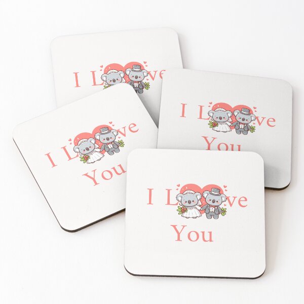 Item preview, Cute Koala Couple I Love You designed and sold by LemuellTrends.