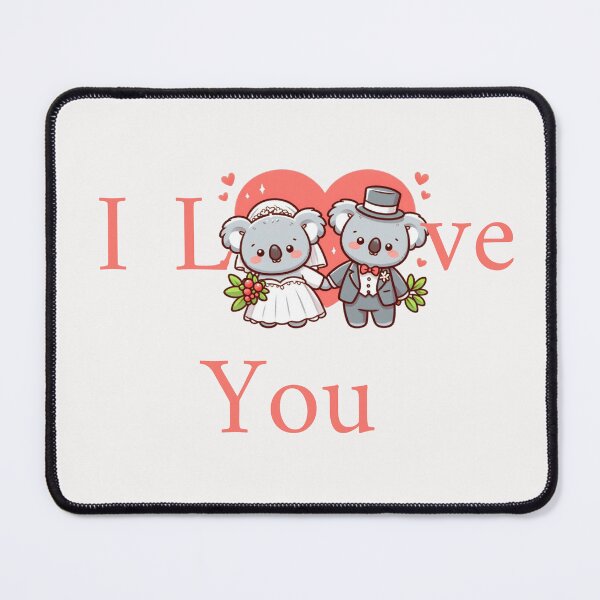 Item preview, Cute Koala Couple I Love You designed and sold by LemuellTrends.