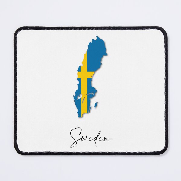 Item preview, Sweden Country Map and Flag Stockholm Europe designed and sold by dk-design85.