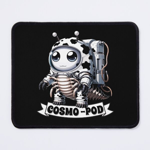 Item preview, Dairy Cow Isopod Cute Bug Cosmo-pod designed and sold by Joyful-Park.