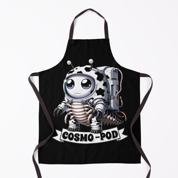 Item preview, Dairy Cow Isopod Cute Bug Cosmo-pod designed and sold by Joyful-Park.
