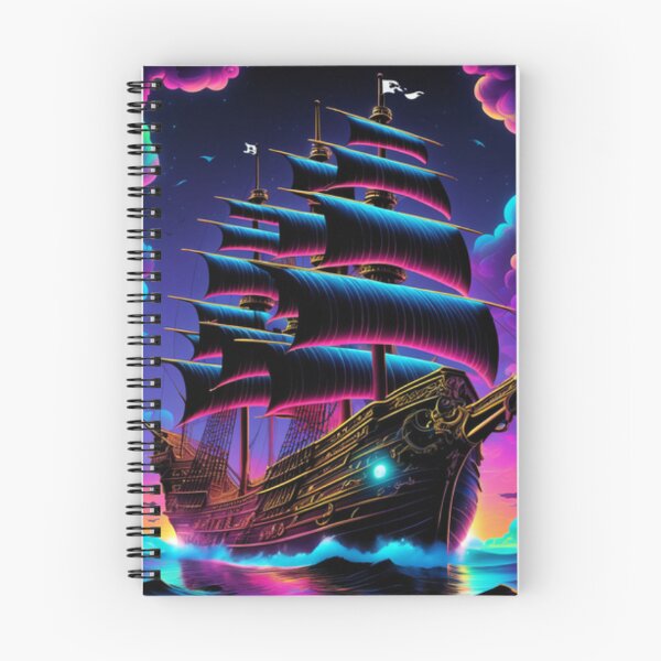 Item preview, Lost Abandoned Pirate Ship designed and sold by TheDarkWardrobe.