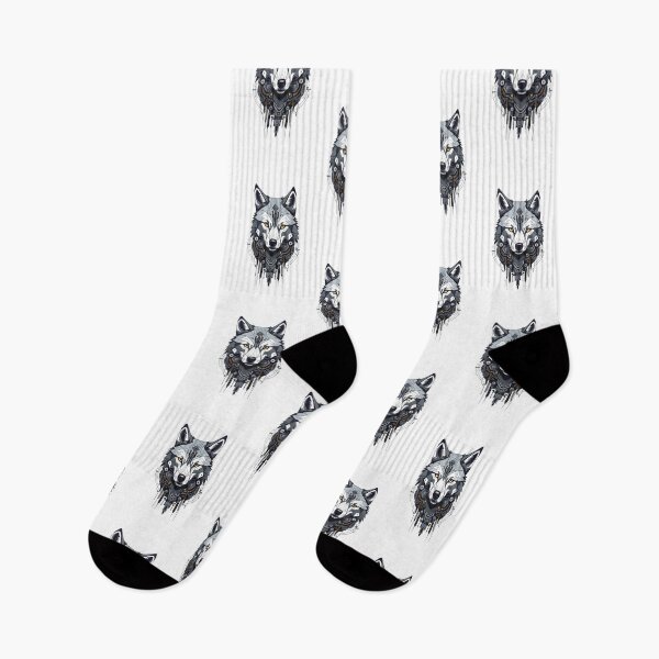 Item preview, Abstract Cyber Wolf designed and sold by jpvoodoo.