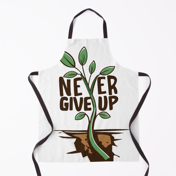 Item preview, Never Give Up, Don't Give Up, Motivational, Mental Health designed and sold by PrintShangri-La.