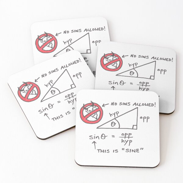 Item preview, Sine Of An Angle Math Cartoon designed and sold by MikeJory.