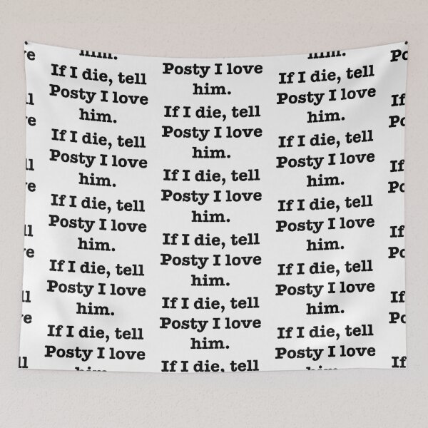 Item preview, Tell Posty I love him  designed and sold by jodiedesigns36.