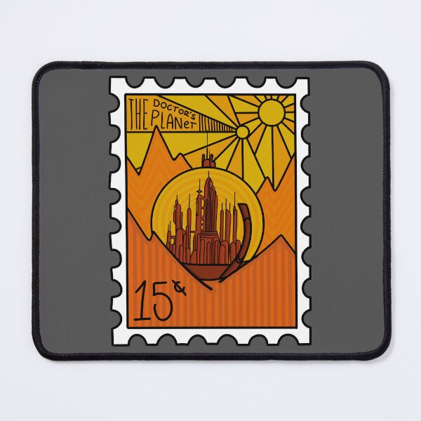 Item preview, The Doctor’s Planet Stamp designed and sold by OctagonGlasses.