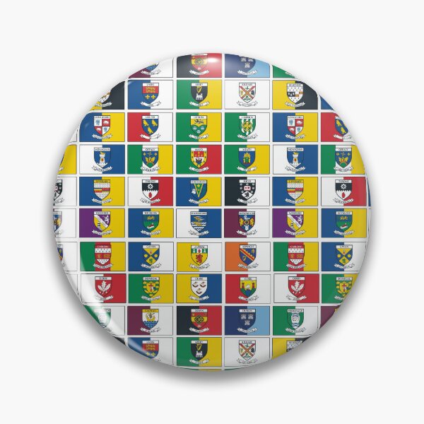 Item preview, The 32 Counties of Ireland - Flags and Crests designed and sold by REAL IRISH GIFTS.