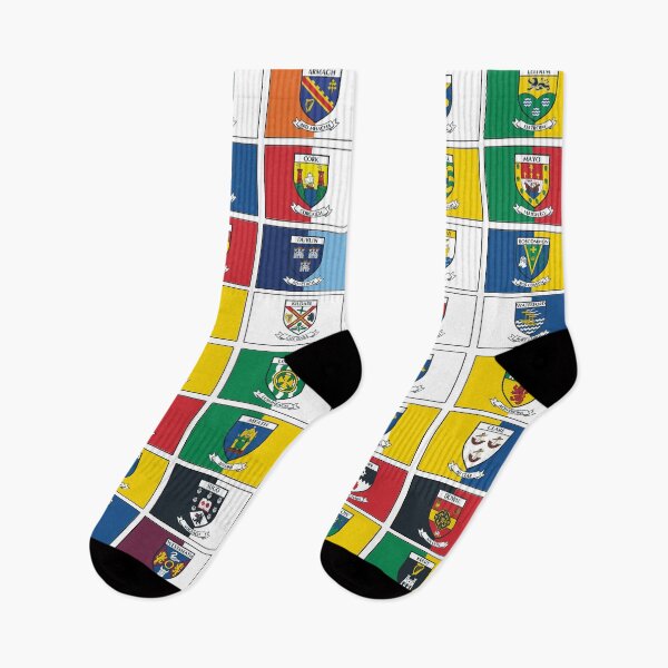 Item preview, The 32 Counties of Ireland - Flags and Crests designed and sold by REAL IRISH GIFTS.