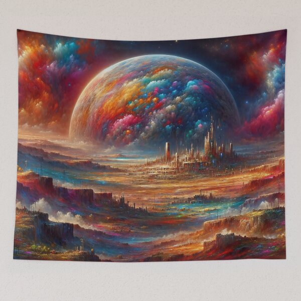 Item preview, Distant Worlds: Harmony of the Spheres designed and sold by ArtComixHaven.