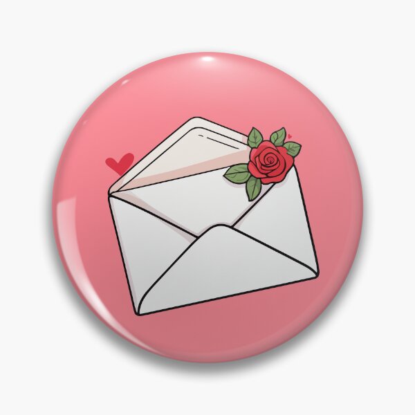 Item preview, Love letter with rose designed and sold by StickerLab4.