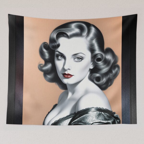 Item preview, Illustrious Pop Surreal Portrait Of Aldinina Clareveau Stunning AI Concept Art by Xzendor7 designed and sold by Xzendor7 Digital Art Creations.